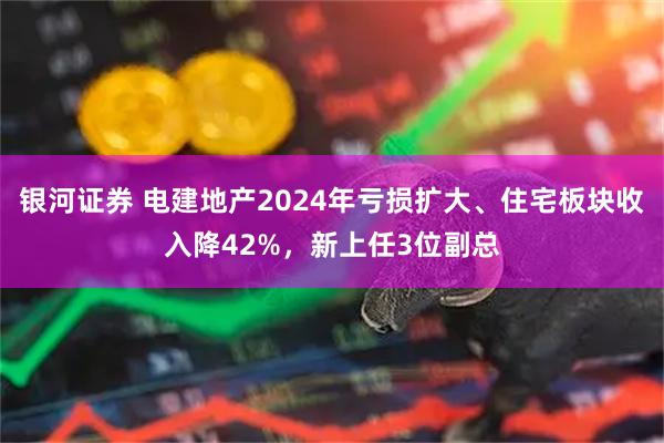 银河证券 电建地产2024年亏损扩大、住宅板块收入降42%,新上任3位副总